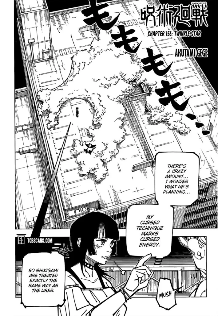 JJK Manga Chapter 156 2