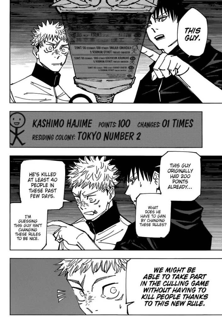 JJK Manga Chapter 158 15