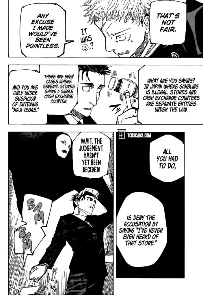 JJK Manga Chapter 164 13