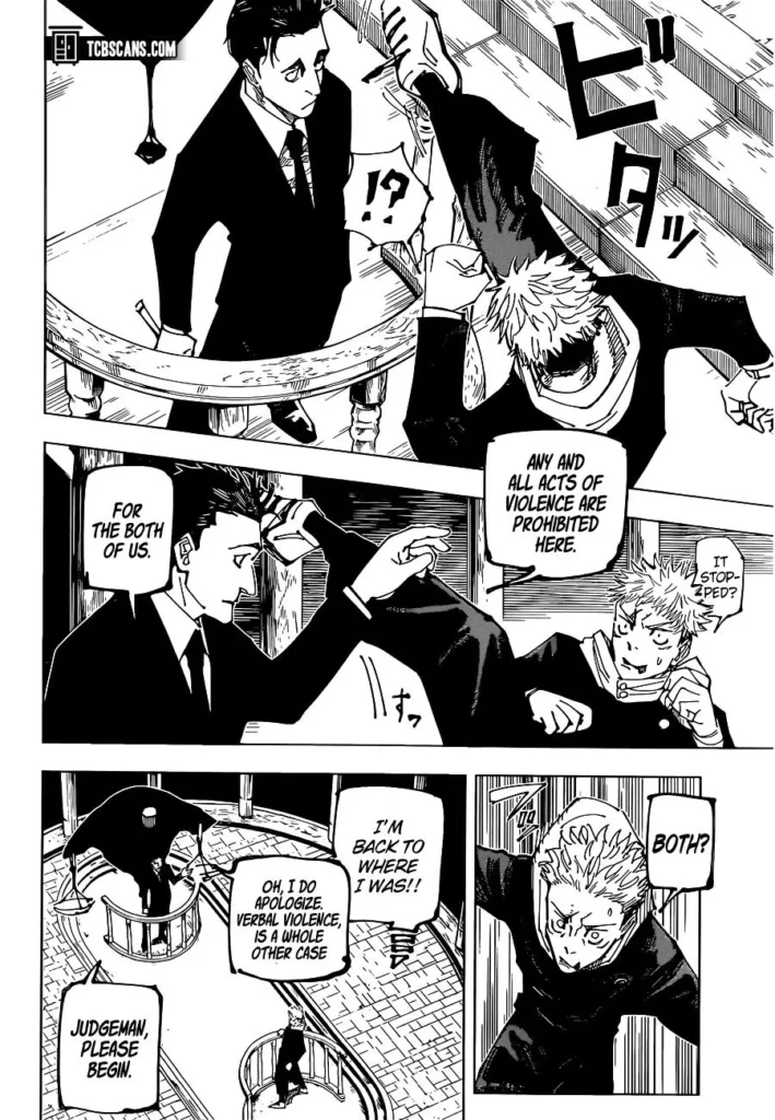 JJK Manga Chapter 164 3