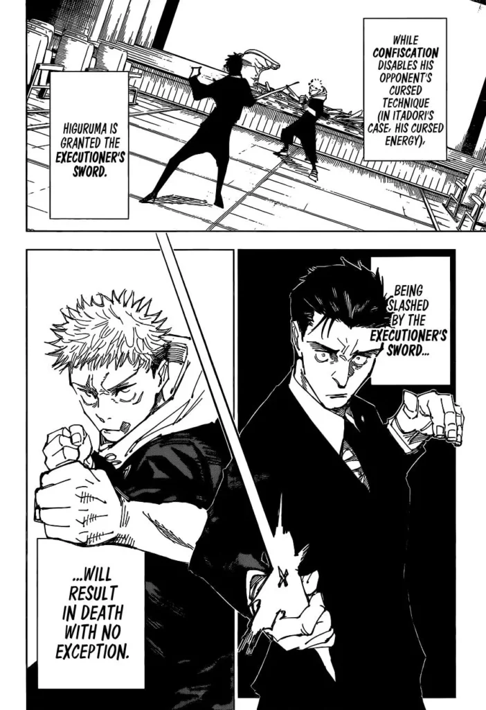 JJK Manga Chapter 166 4