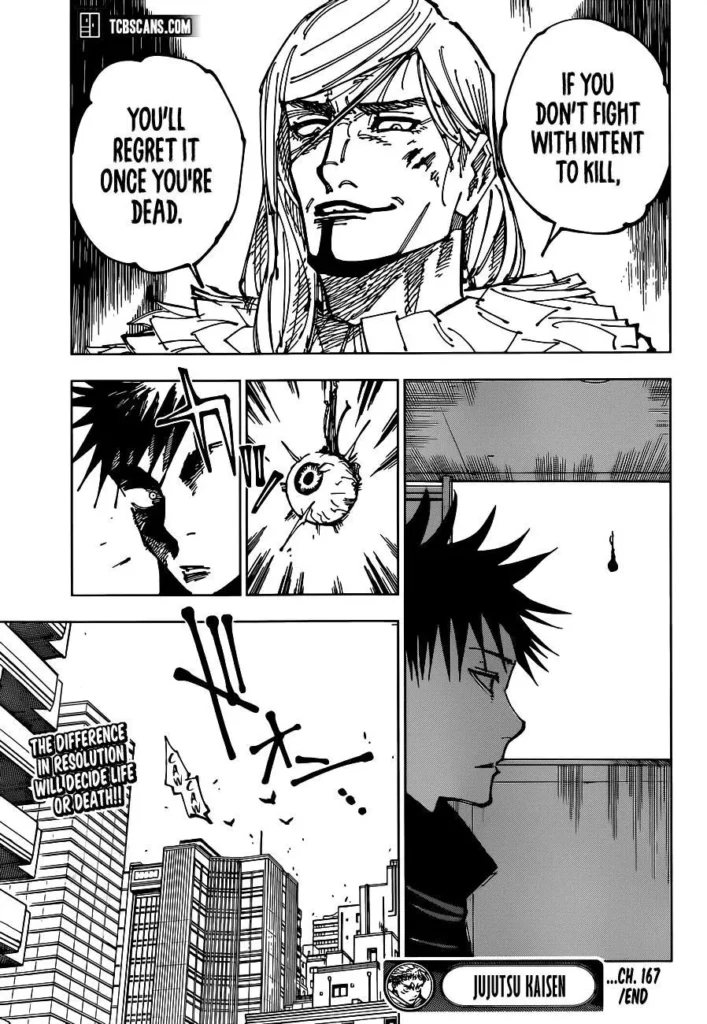 JJK Manga Chapter 167 20