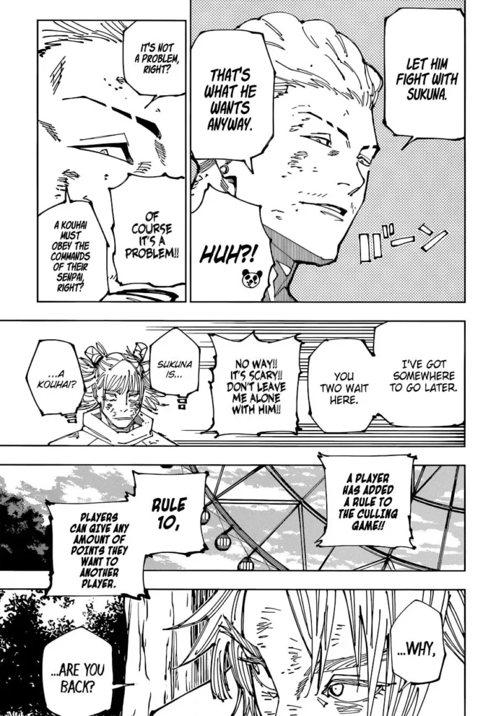 JJK Manga Chapter 190 9