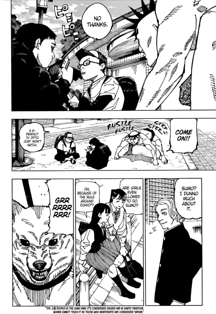 JJK Manga Chapter 195 4