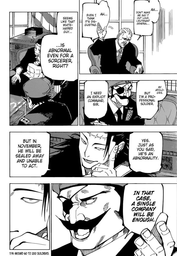 JJK Manga Chapter 201 6