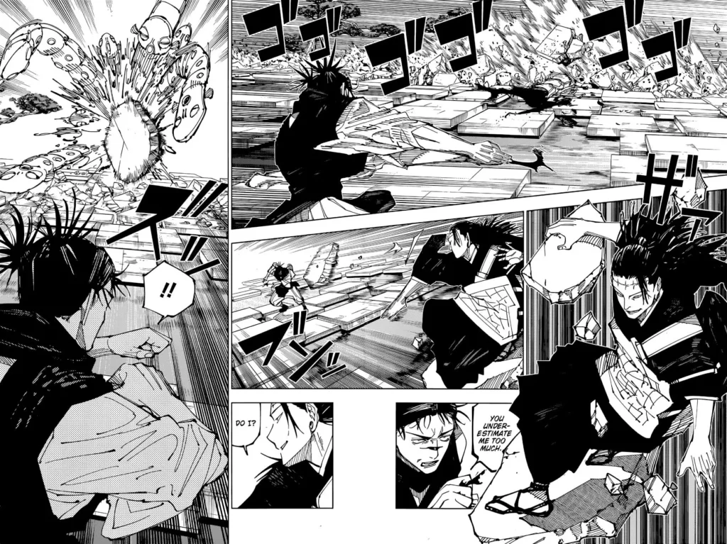 JJK Manga Chapter 203 4