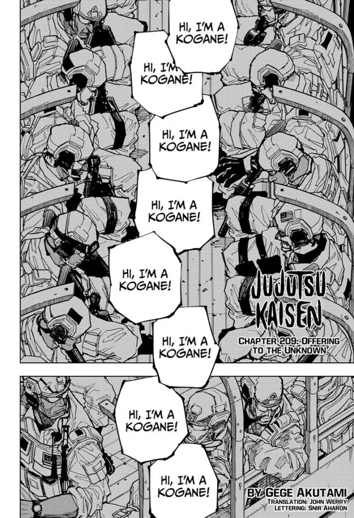 JJK Manga Chapter 209 2