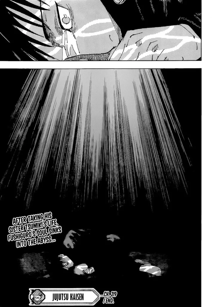 JJK Manga Chapter 219 19