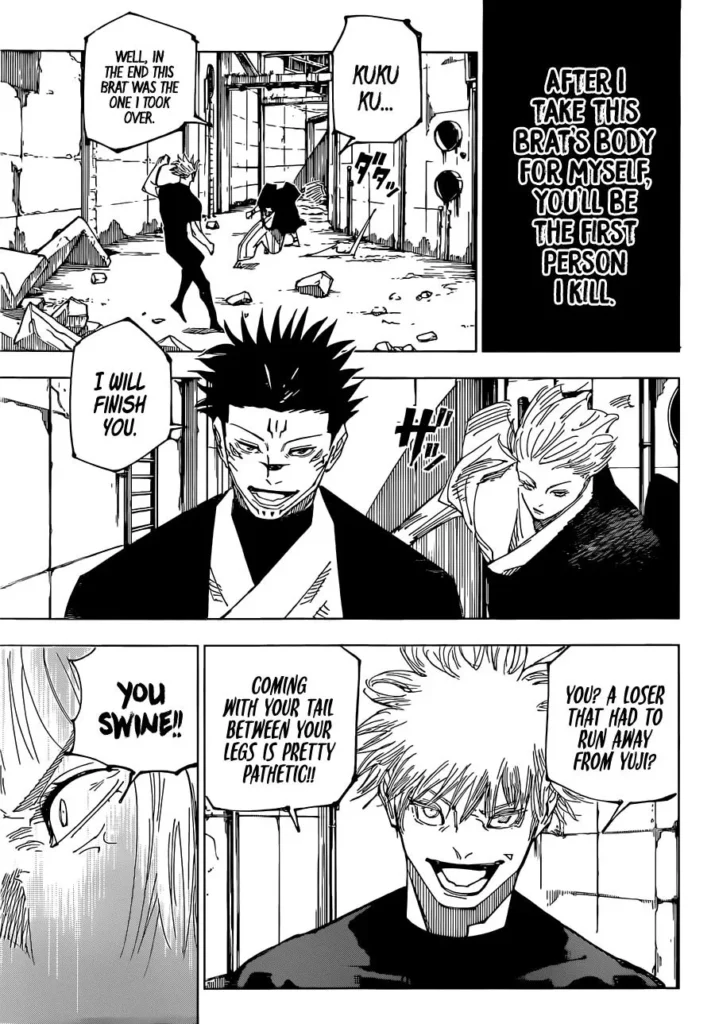 JJK Manga Chapter 221 14