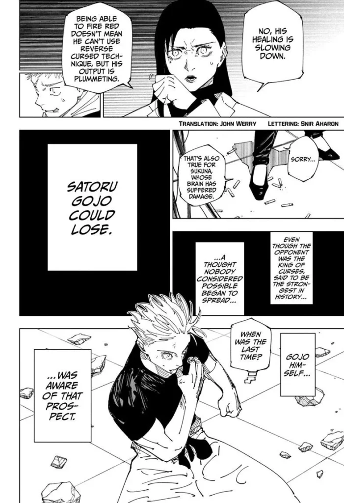 JJK Manga Chapter 233 2