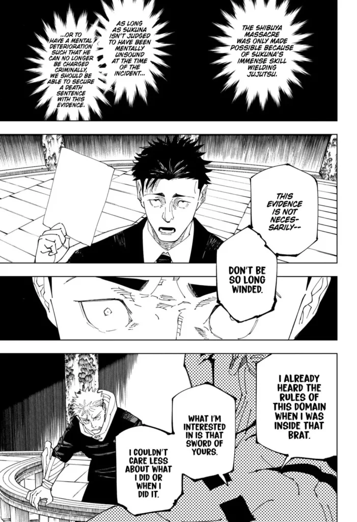 JJK Manga Chapter 245 13