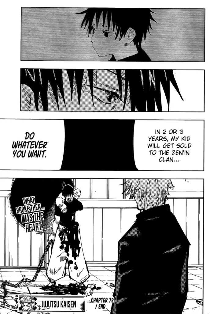 JJK Manga Chapter 75 19