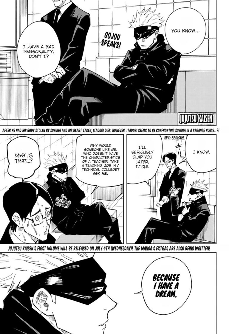 Jujutsu Kaisen Manga Chapter 11