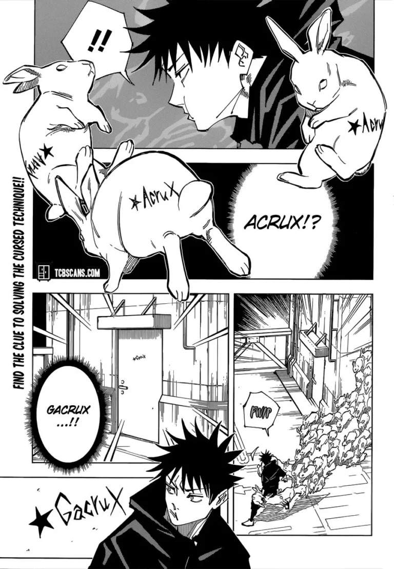 Jujutsu Kaisen Manga Chapter 156