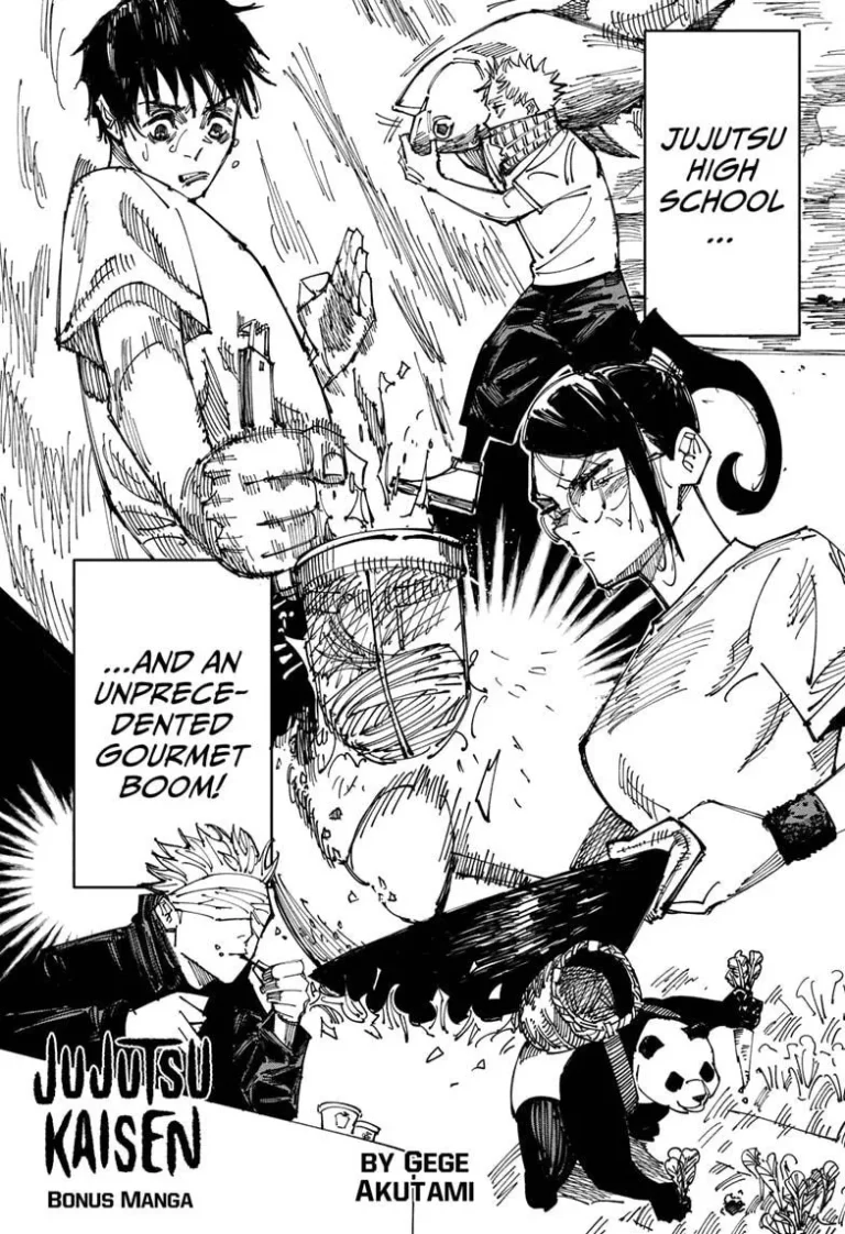 Jujutsu Kaisen Manga Chapter 168.5