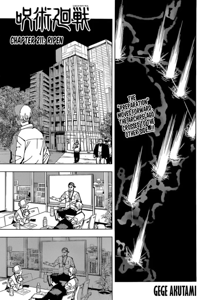 Jujutsu Kaisen Manga Chapter 211 709x1024