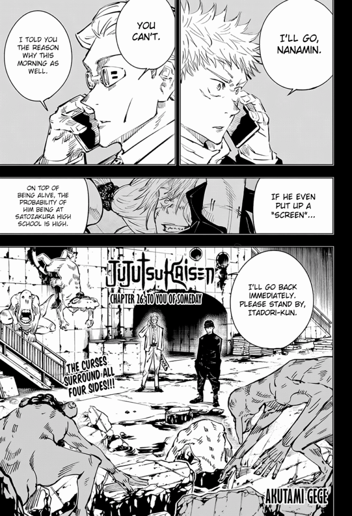 Jujutsu Kaisen Manga Chapter 26