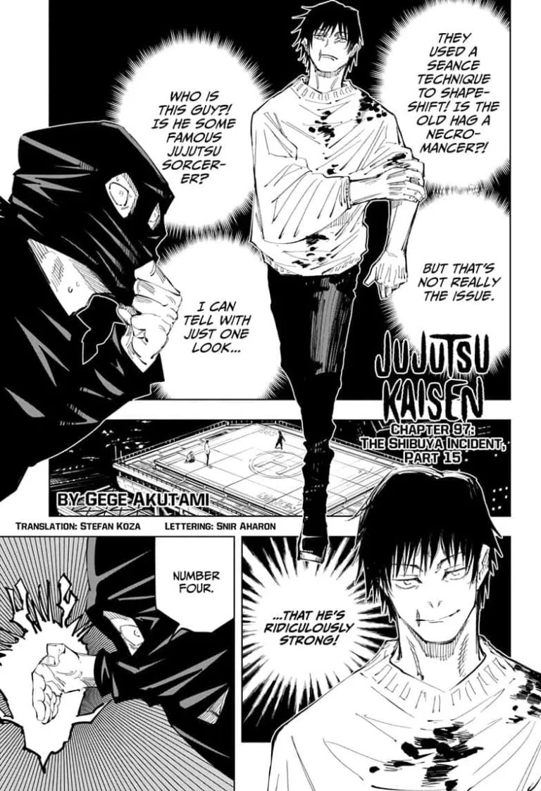 Jujutsu Kaisen Manga Chapter 97